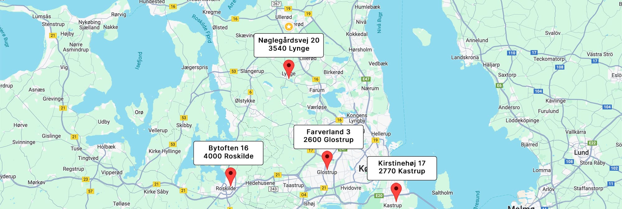 Oversigtskort